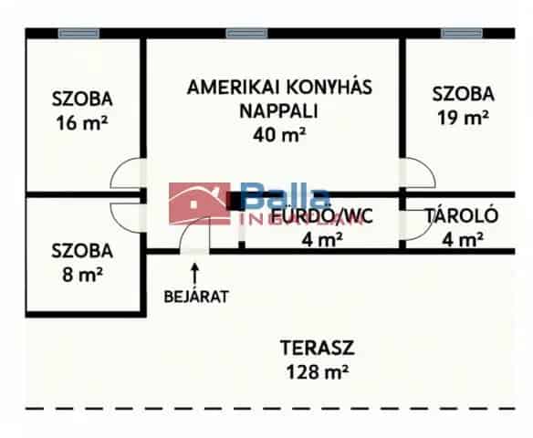 Aszód , Belváros utca