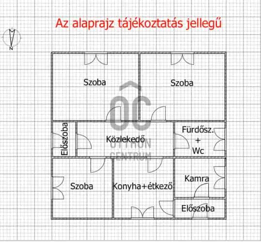Egyeki eladó családi ház, H499558