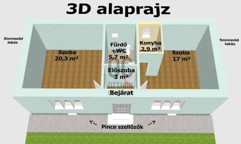 Egeri eladó lakás, H500969