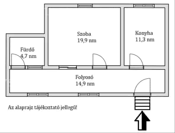 Kertből nyíló, fantasztikus hangulatú lakás, a belváros szívében !