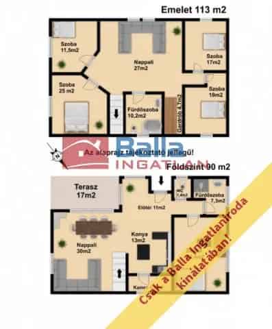 Váci családi ház eladó - 6 szoba, 203m², 590m² telek
