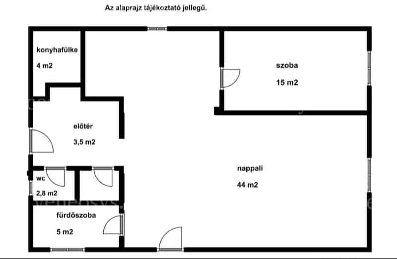 2 szobás részben felújított családi ház