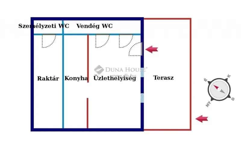 Üzleti célú Kiadó , Komlói járás, Dunántúl