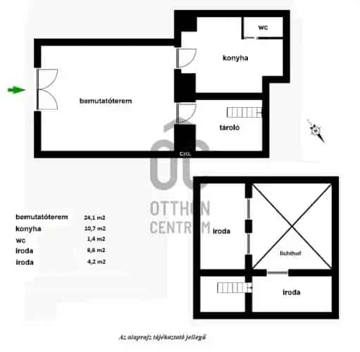 Budapest VII kerületi eladó üzlethelyiség Garay utca 79nm