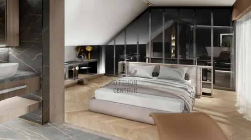 Budapest Belváros Penthouse 175nm Terasz Modern Alacsony Rezsi