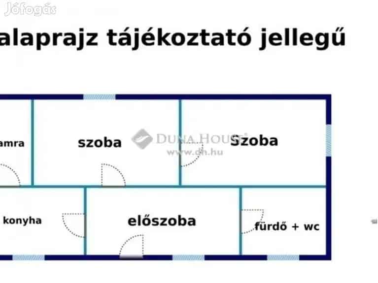Eladó családi ház Sándorfalván - 75 nm, 2 szoba, nagy telek