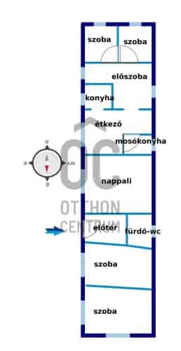 Felújított családi ház Sellyén 4 szobával