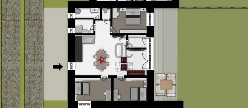 Téglás Újépítésű Sorház Eladó - 83 1 m² - 3 Hálószoba