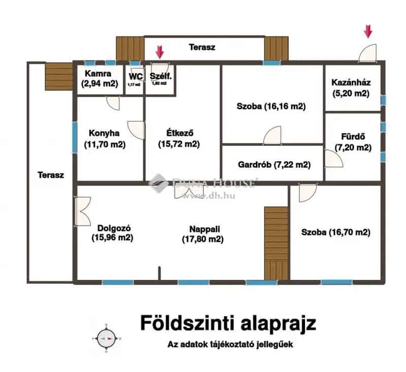 Mohácsi családi ház kerttel és garázzsal