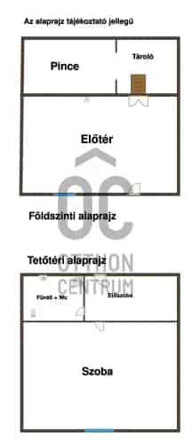 Pécsi eladó nyaraló nagy telekkel panorámával