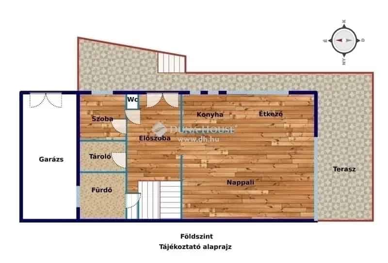 Széphalmi 300 m2-es családi ház eladó 4 1 szobával