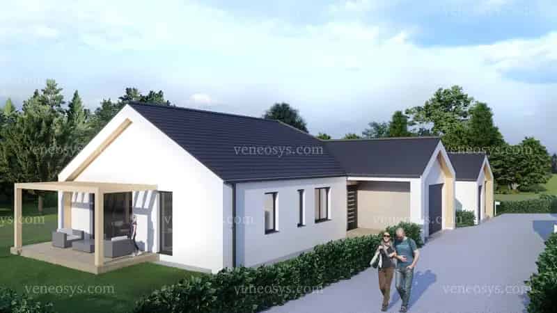 PRÉMIUM IKER-CSALÁDI HÁZ, TERMÉSZETKÖZELI CSODAHELYEN SOK-SOK EXTRÁVAL BUDAJENŐN!