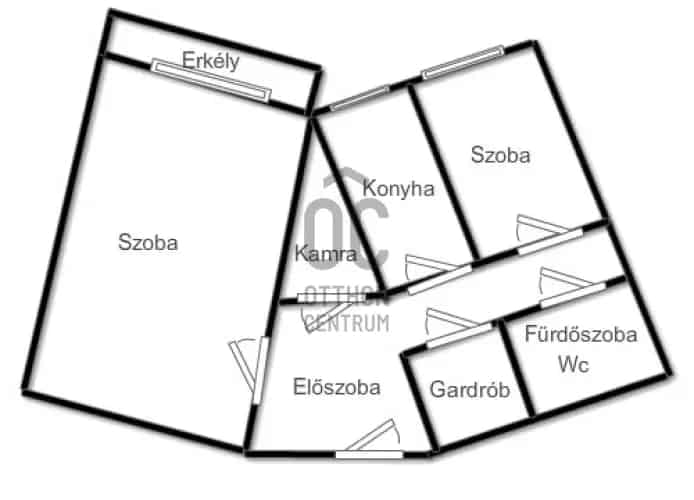 Debreceni eladó panel lakás, H506548